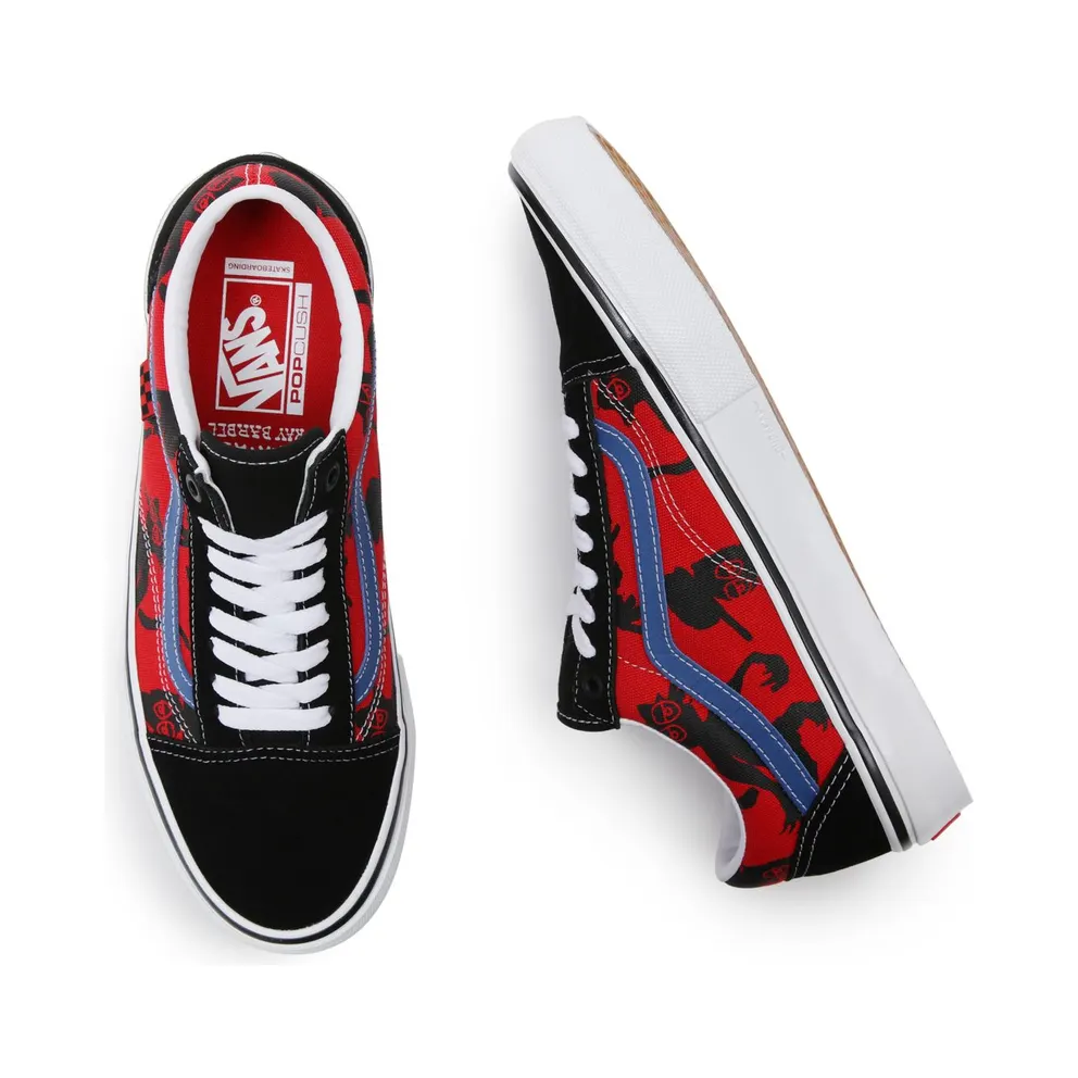 VANS Krooked By Natas For Ray Skate Old Skool Shoes Black (VN0A5FCBAPC)