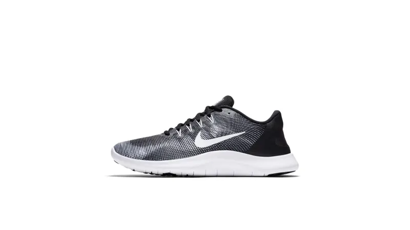 Nike Flex 2018 Rn Black White Black/White (AA7397-001)