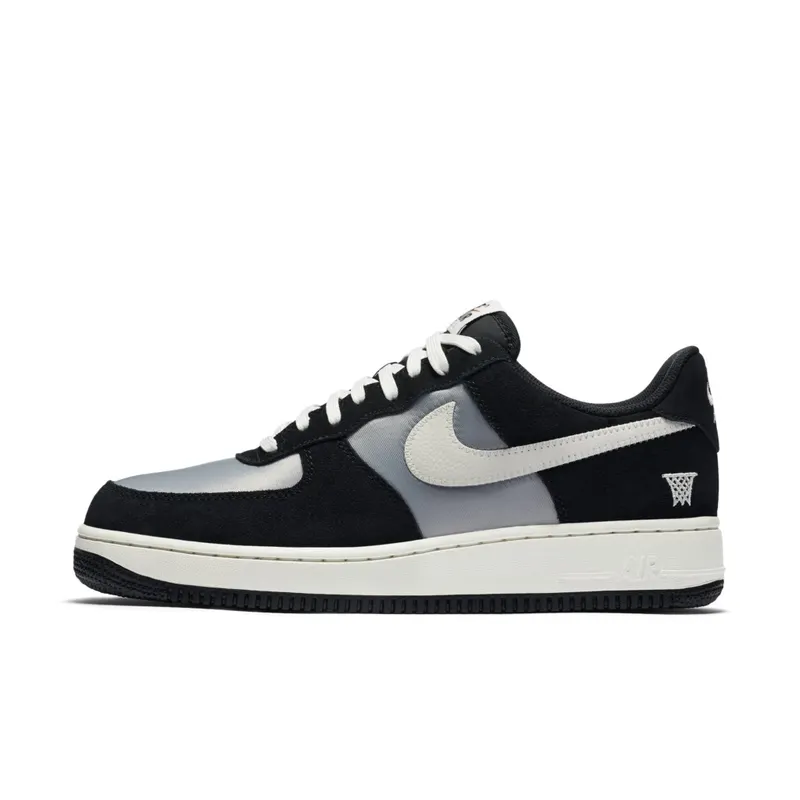 Nike Air Force 1 Low Buckets Black/Sail-Wolf Grey (820266-002)