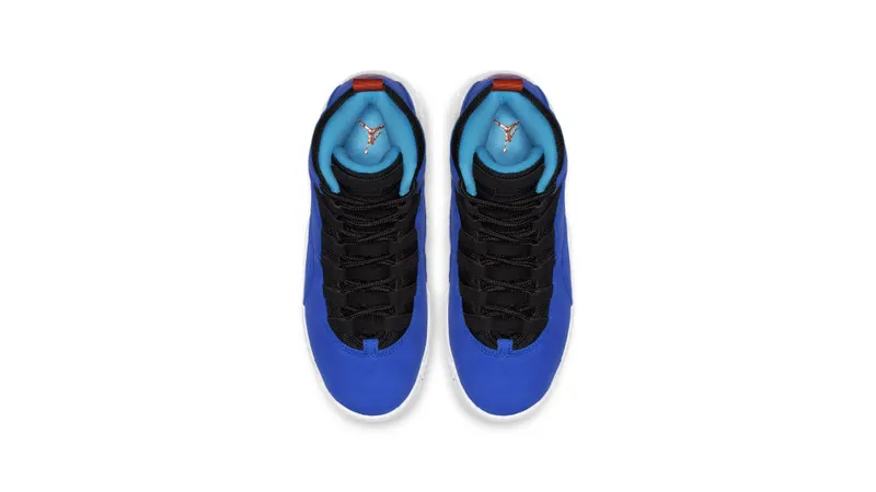 Jordan 10 Retro Tinker (GS) Racer Blue/Team Orange-Black (310806-408)