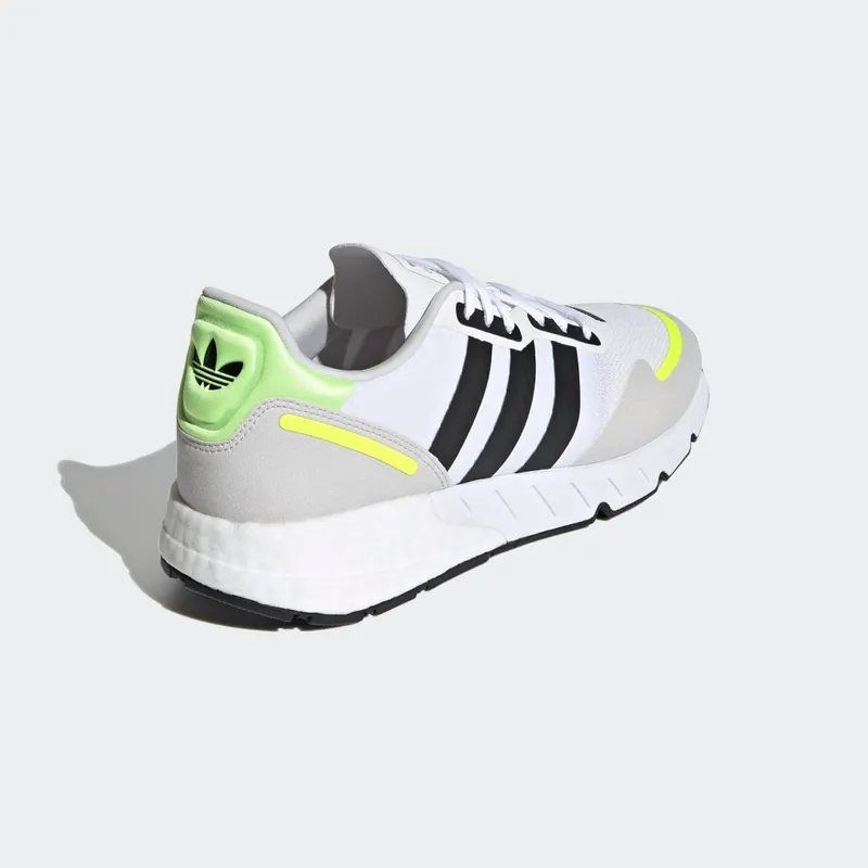 adidas ZX 1K Boost Cloud White / Core Black / Solar Yellow (H69037)