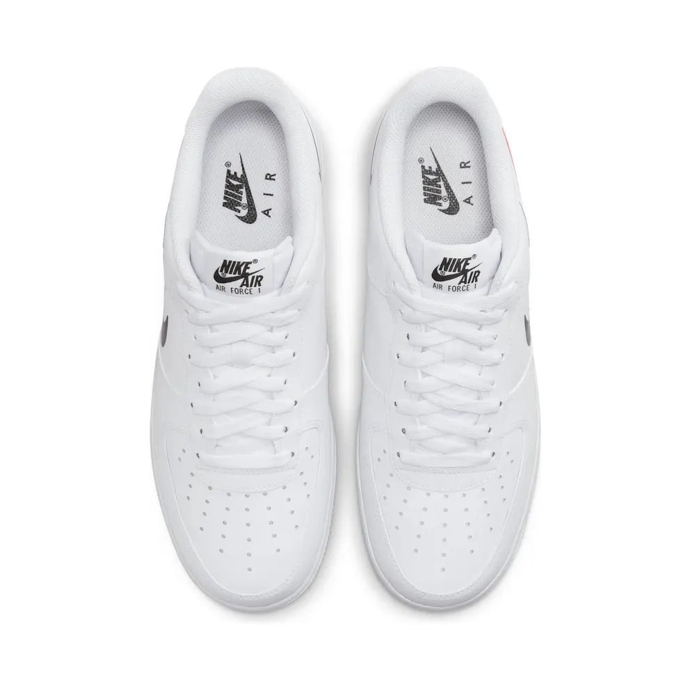Nike Air Force 1 Low ’07 Quadruple Swoosh White Navy Crimson (FJ4226-100)