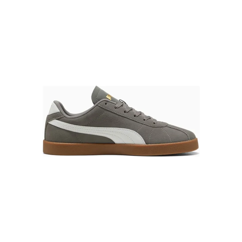 Puma Club II grijs – wit – goud (397444-08)