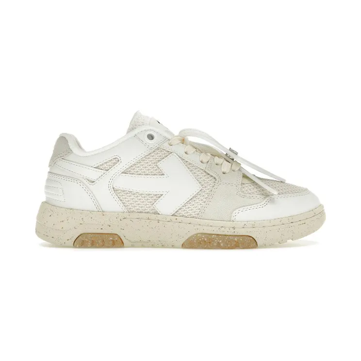 OFF-WHITE Out Of Office Low Slim White (OMIA243S23LEA0010101)