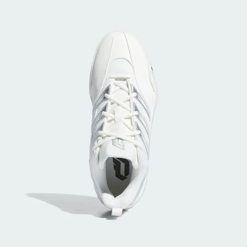 adidas Dame Certified 3 Low Core White Core Black Silver Metallic (IH8468)