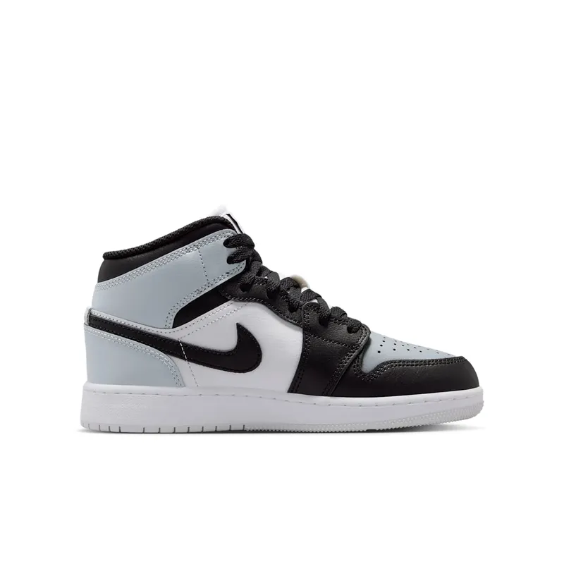 Air Jordan 1 Mid GS “Black Aura Squadron Blue” (DQ8423-002)