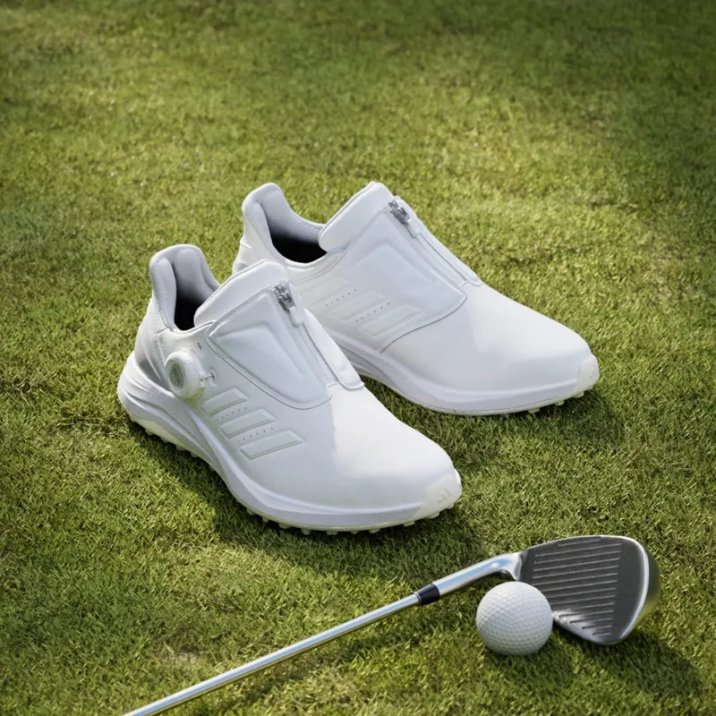 adidas Solarmotion BOA 24 Spikeless Golf Cloud White Silver Metallic (IF0288)