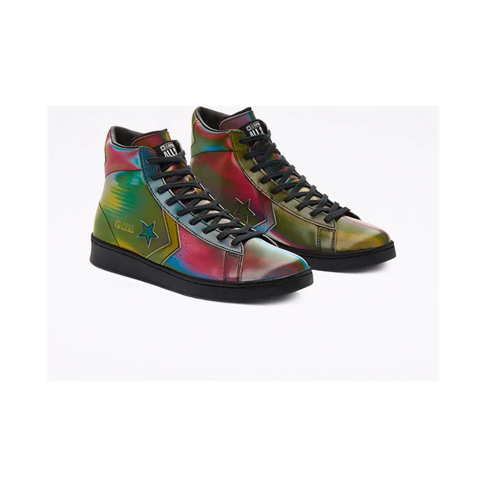 Converse All Star Pro Leather High Top Black/multi/white (170494C)