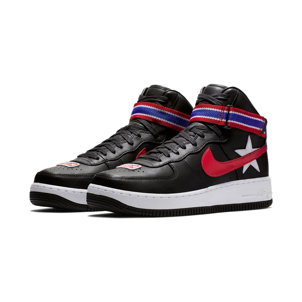 Nike Air Force 1 High Riccardo Tisci Victorious Minotaurs Black Black/White-University Red (AQ3366-001)