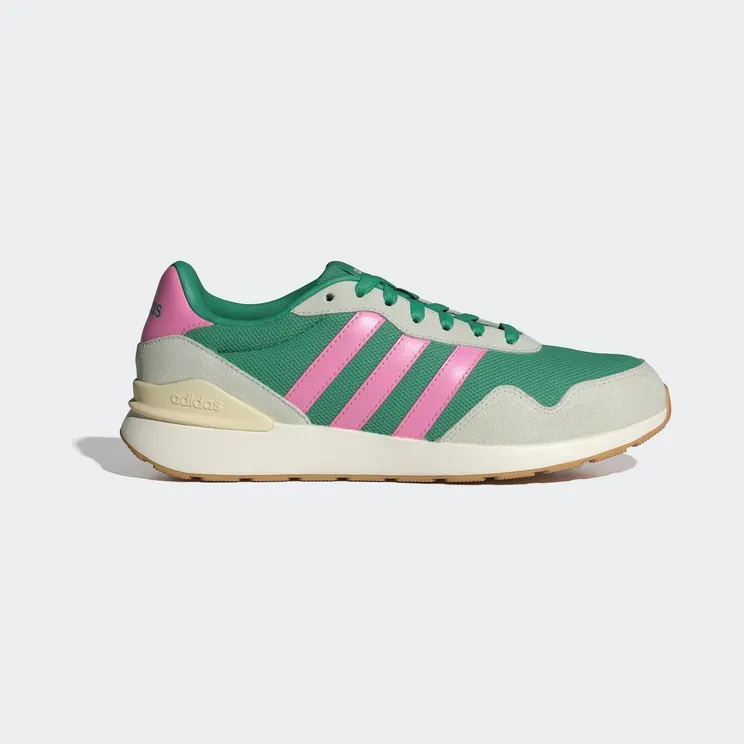 Adidas Run 60s 4.0 Semi Court Green / Bliss Pink / Warm Vanilla (JR6631)