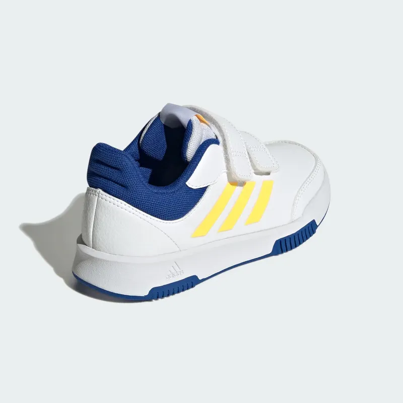 Adidas Tensaur with Velcro Cloud White / Spark / Royal Blue (IG8581)