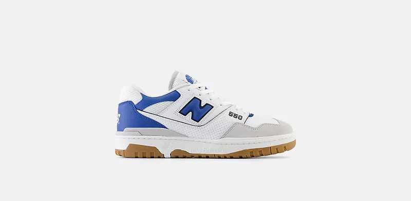 New Balance 550 White Blue Agate (BB550ESA)