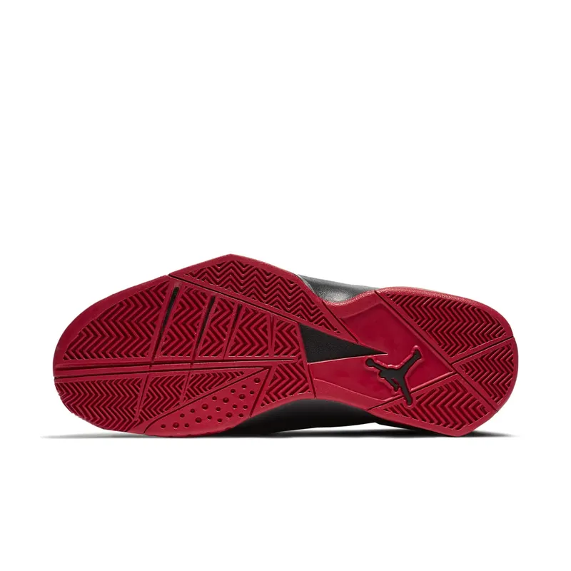 Jordan True Flight Black/Gym Red-Metallic Silver (342964-001)
