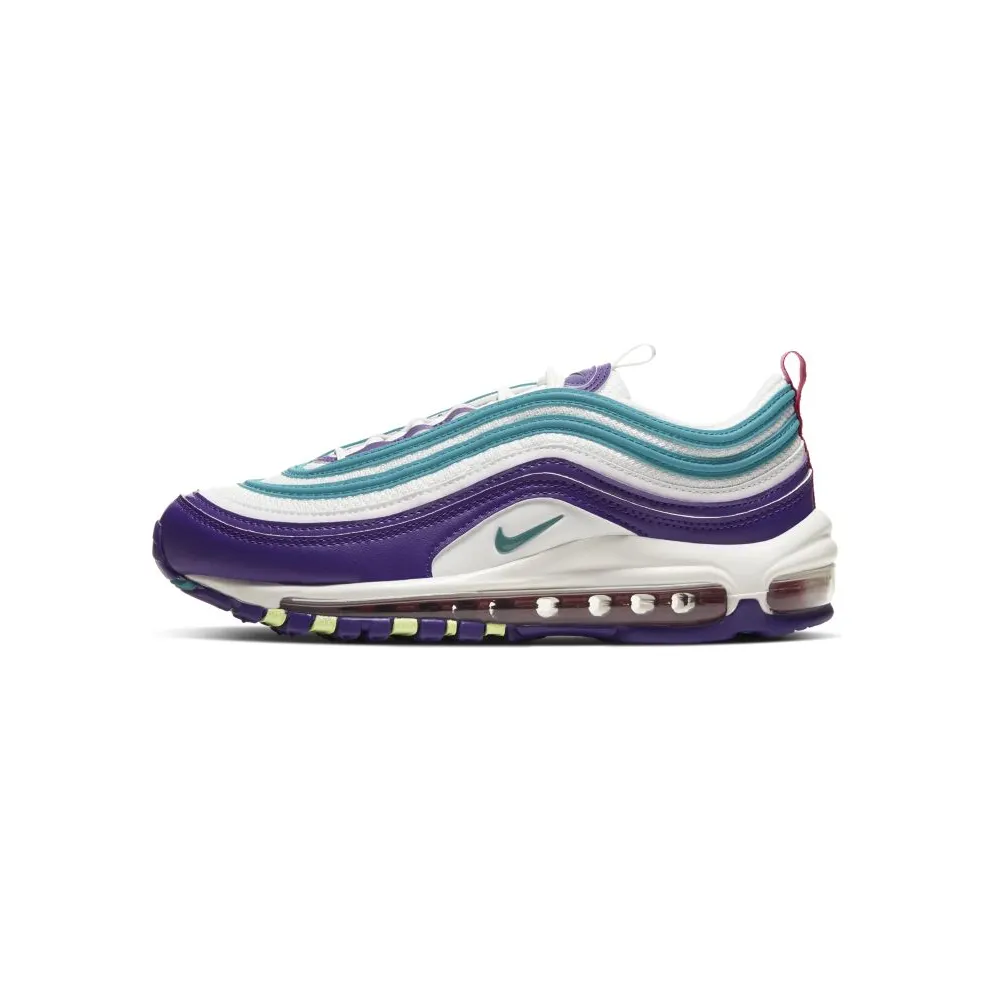 Nike Air Max 97 Easter 2020 (W) Summit White/Voltage Purple-Active Fuchsia-Bright Spruce (CI7388-101)