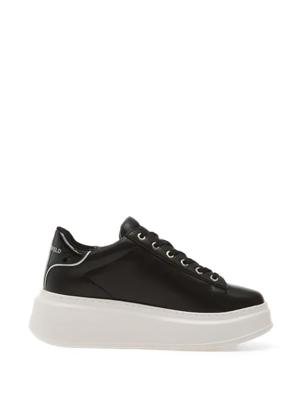 Karl Lagerfeld Jeans Anakapri with plateauzool and verfraaid with kristallen – Black (KL63518A00S)
