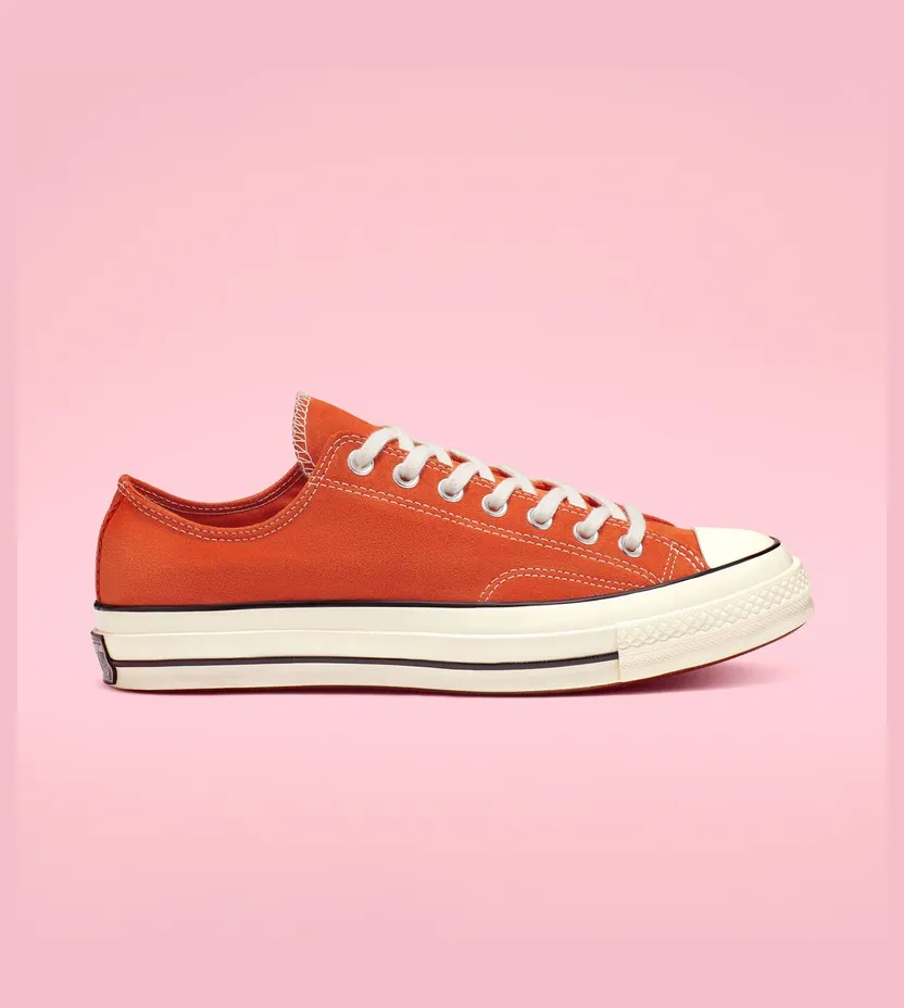 Converse Chuck Taylor All Star 70 Ox Suede Campfire Orange (166217C)