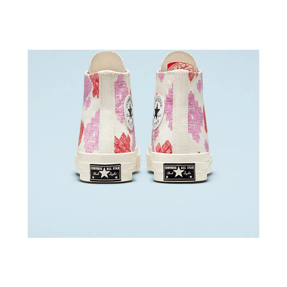 Converse Chuck 70 Bright Embroidery Egret/beyond Pink/soft Red (A02183C)