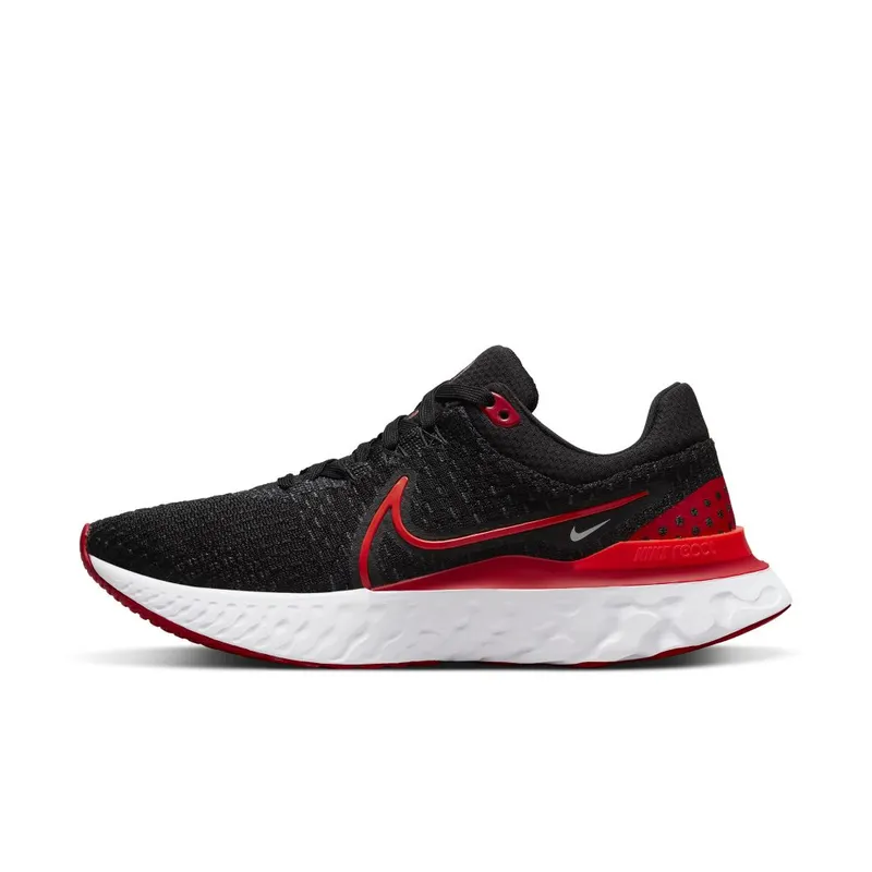 Nike React Infinity Run Flyknit 3 Road Running Black (DD3024-008)