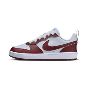 Nike Court Borough Low Recraft “Pure Platinum / Blue Beyond / White / Dark Team Red” (DV5456-006)