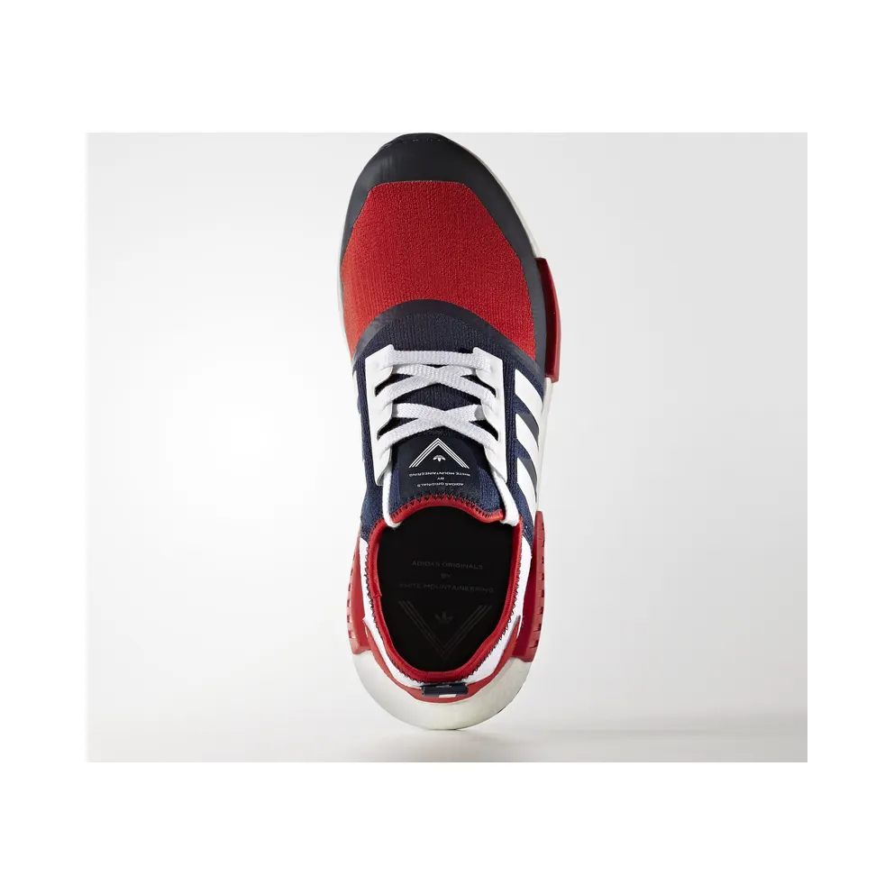 Adidas NMD R1 PK Trail White Mountaineering Collegiate Navy Red (BA7519)