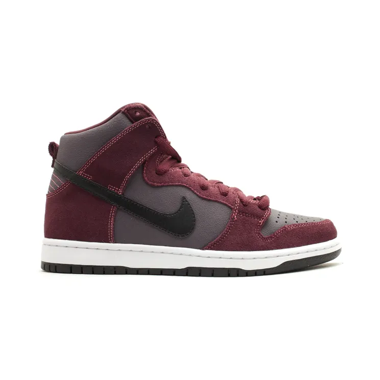 Nike Dunk High Pro Sb Dp Burgandy/Blk-Grdrn-Dsrt Blm (305050-602)