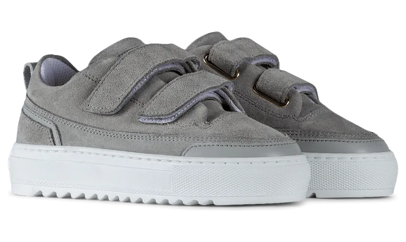 Mason Garments Kids – Firenze Velcro Neutro Grau (B-FW21-6E)