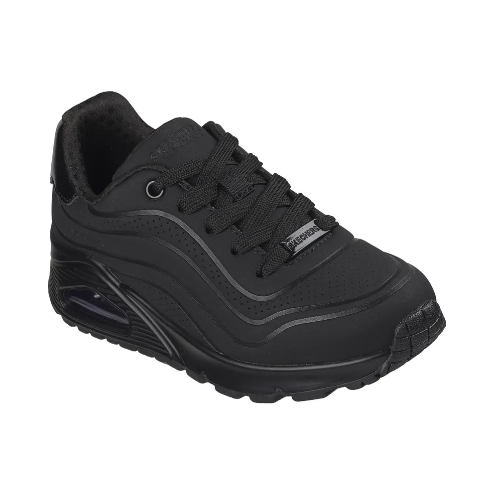 Skechers Uno Gen1 “Shimmer Wave Sneaker Black” (310286LBBK)