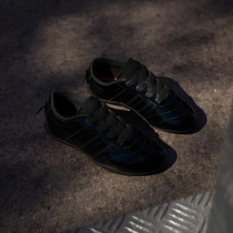 Adidas GRAND COURT LO Shoes KIDS Core Black / Core Black / Core Black (KI3036)