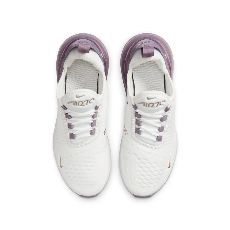 Nike Air Max 270 Older Kids’ White (943345-110)