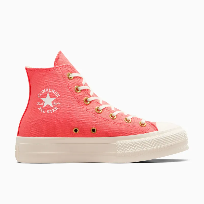 Converse Chuck Taylor All Star Lift Platform Watermelon Slushy/Egret/White (A09914C)