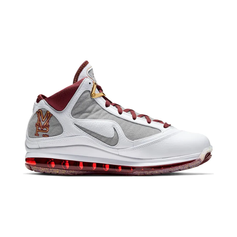 Nike LeBron 7 MVP (2020) White/Bronze-Team Red-Wolf Grey (CZ8915-100)