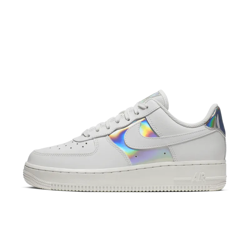 Nike Air Force 1 Low Iridescent White (W) Summit White/Metallic Silver (CJ9704-100)