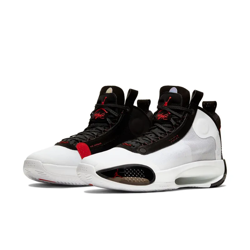 Jordan XXXIV White Black Red White/Black-Red Orbit (AR3240-100)