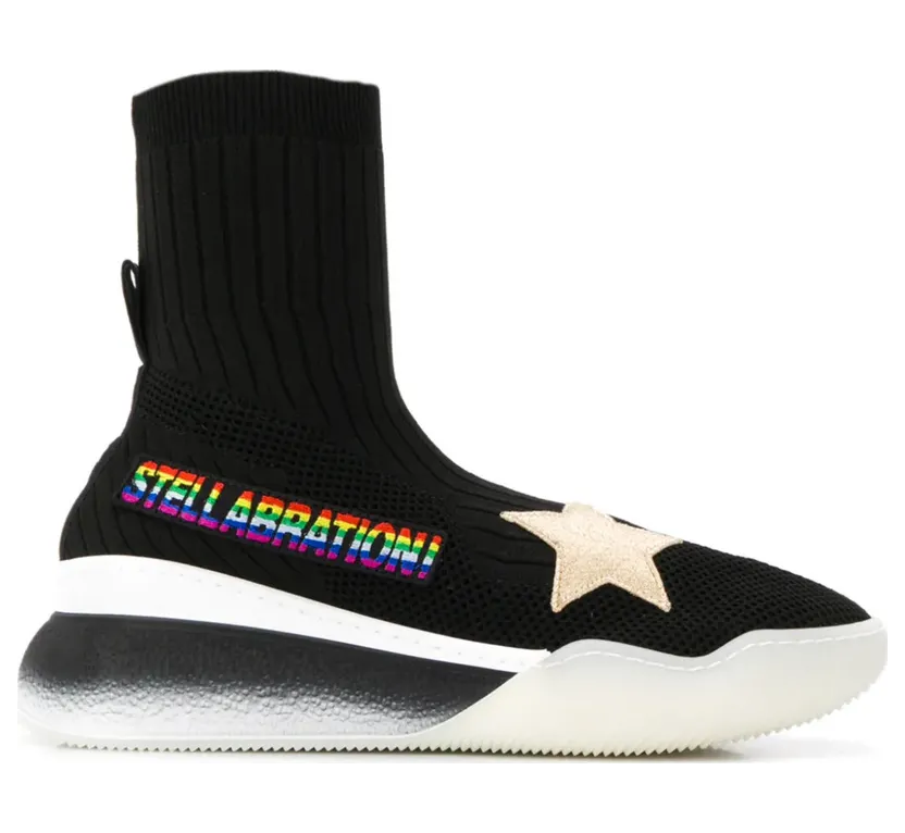 Stella McCartney Klassische Sock- – Black (558863W1NF5)