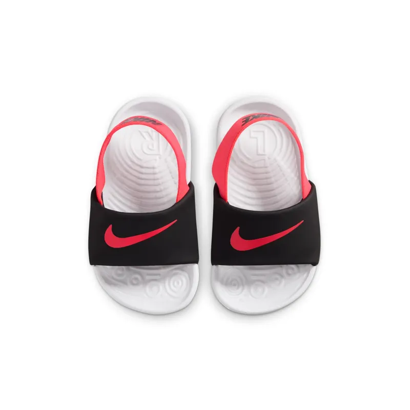 Nike Kawa Slide Black White Bright Crimson (FJ8811-003)