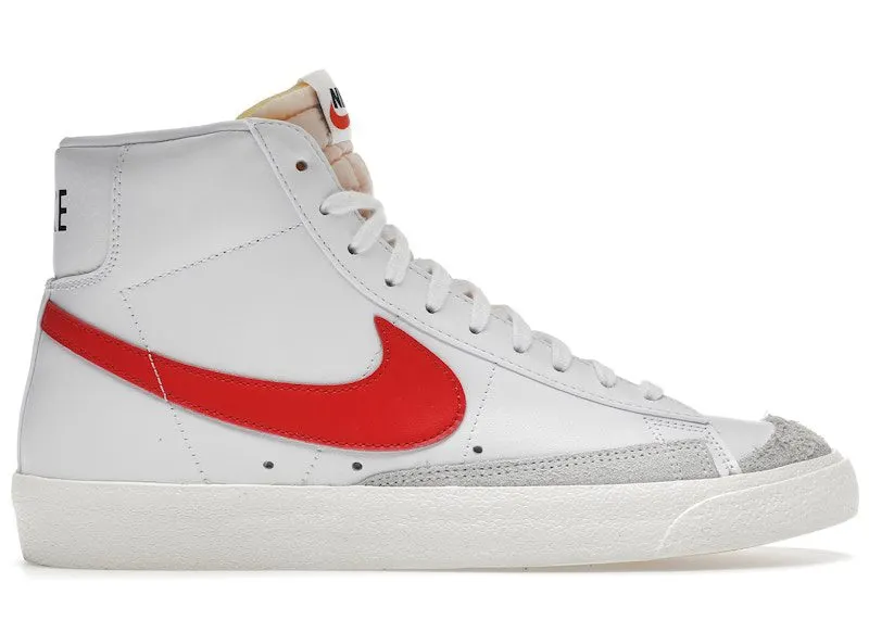 Nike Blazer Mid 77 Vintage Mismatched Swoosh Blue Red (BQ6806-117)