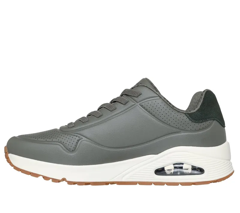 Skechers UNO – Tailored Air Sneaker Olijf