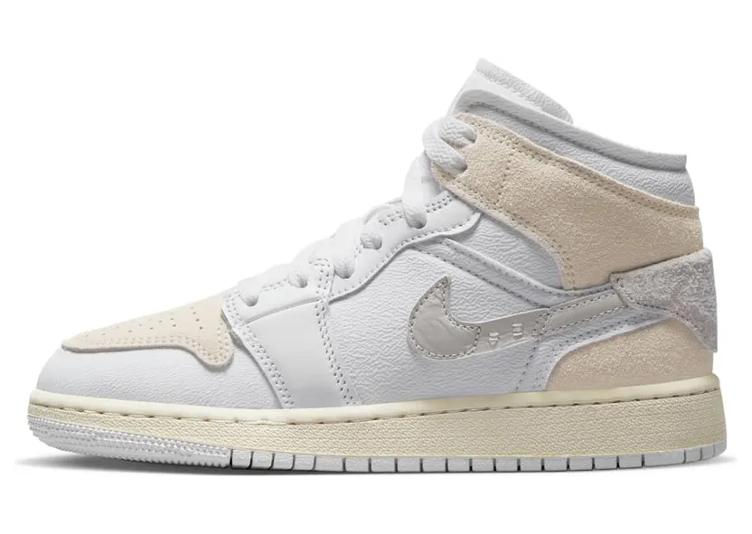 Air Jordan 1 GS “Inside Out White Sail” (FB9142-120)