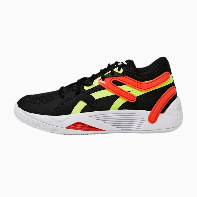 Men’s PUMA Trc Blaze Court Black/Cherry Tomato (376582-03)