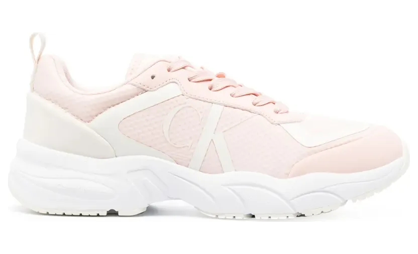 Calvin Klein Jeans Sneakers mit Logo-Print – Rosa (YW0YW00946)