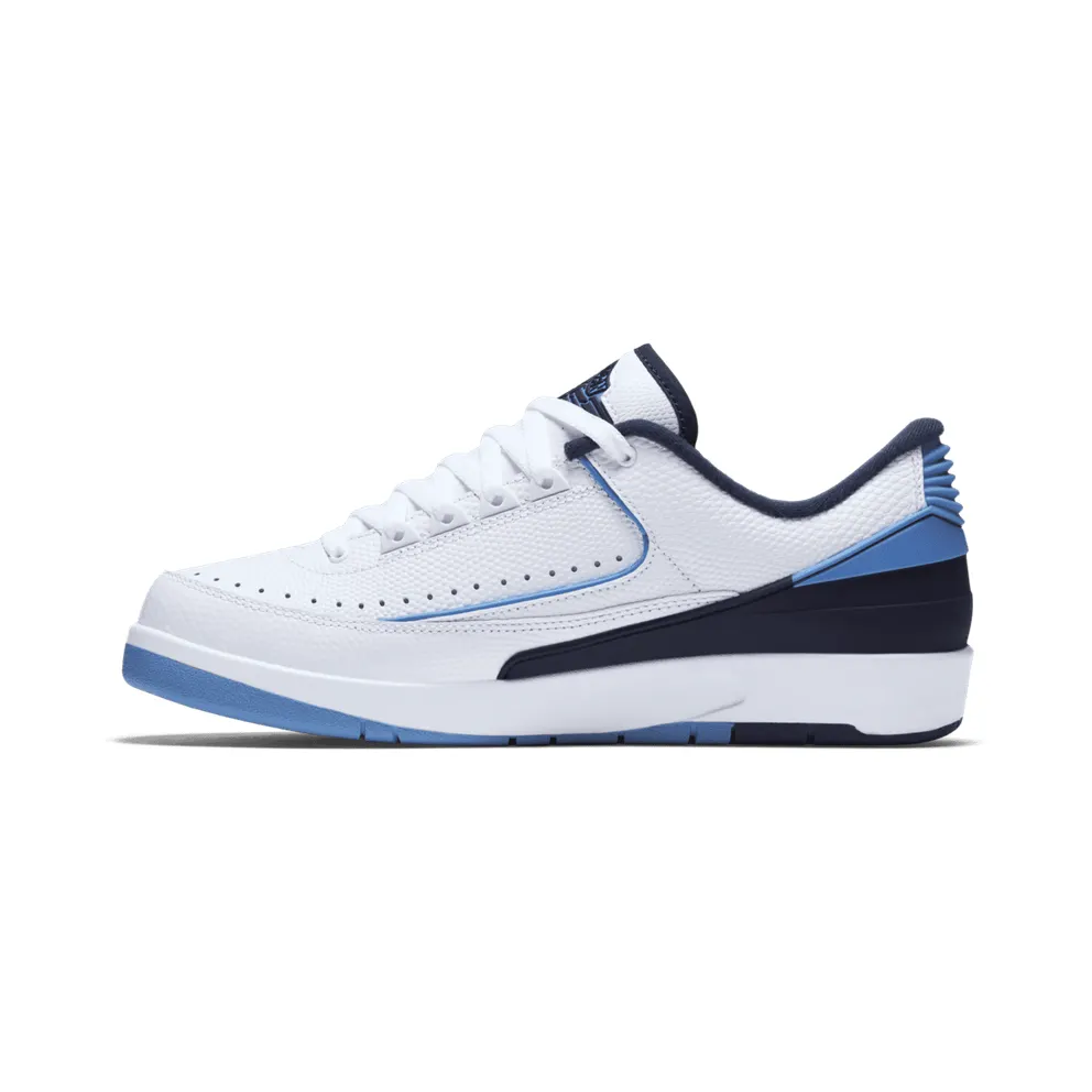 Jordan 2 Retro Low University Blue (2016) White/University Blue-Midnight Navy (832819-107)