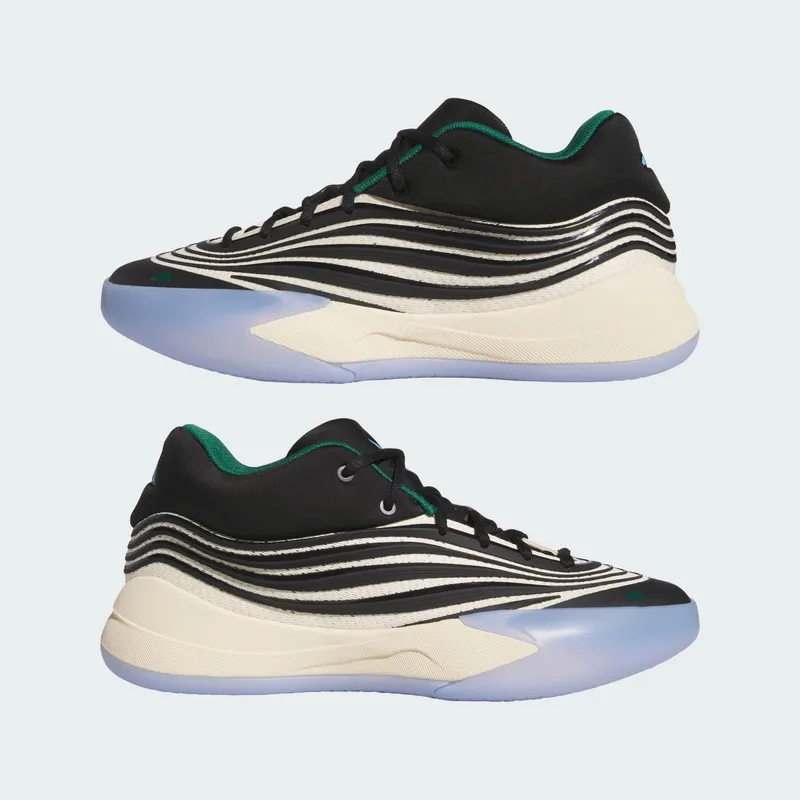 Adidas Dame X Core Black / Warm Vanilla / Blue Burst (JR9943)