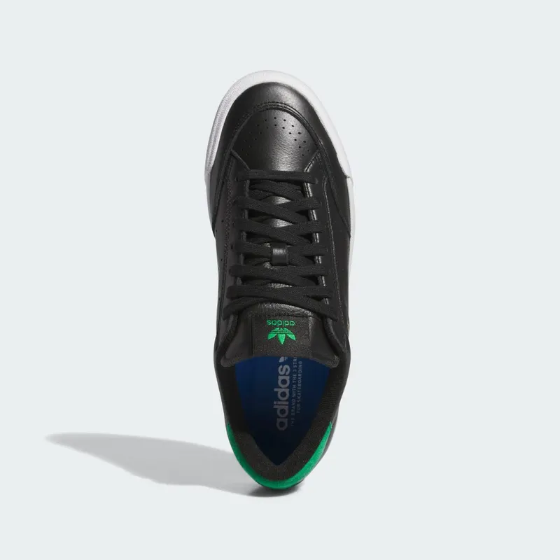Adidas Nora Signature Skateboarding Shoes Core Black / Green / Cloud White (IF2070)