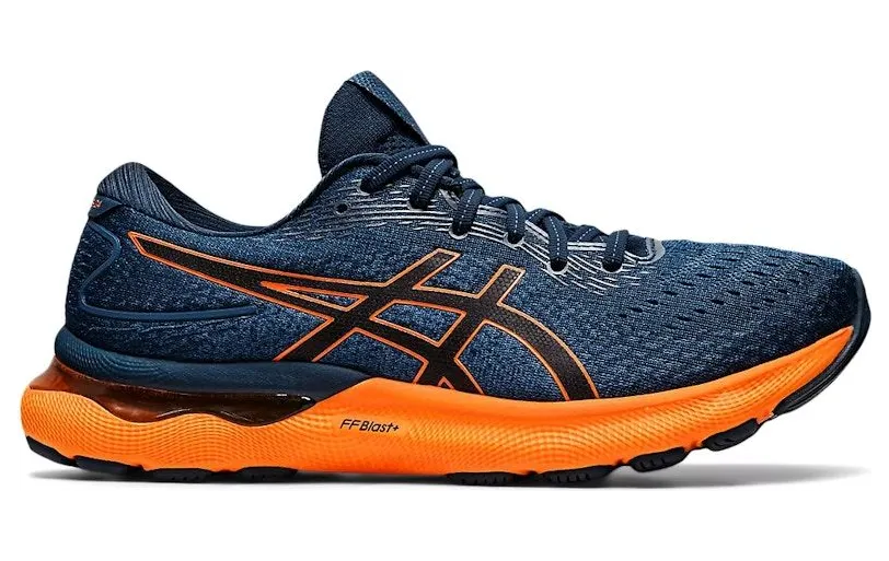 ASICS Gel-Nimbus 24 French Blue Shocking Orange