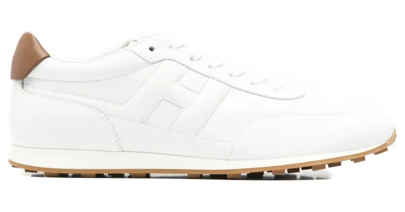 Hogan Leren met logopatch “White” (HXM6990GA00UZQ)