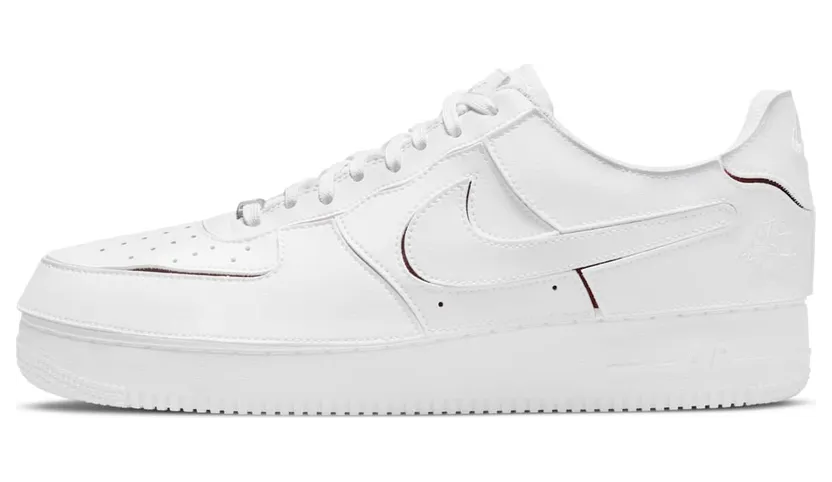 Nike Air Force 1/1 White Varsity Red (DC9895-100)