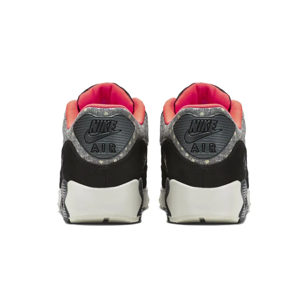 Nike Air Max 90 Polka Dots (2015) Black/Anthracite-Bright Crimson-Granite (666578-006)
