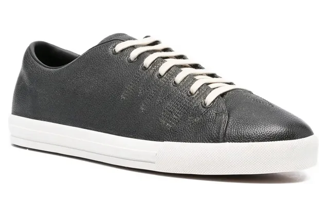 Prada Aged-effect Lace-up Low-top “Black” (2EE448 F G001 3LRE F0632) (3)