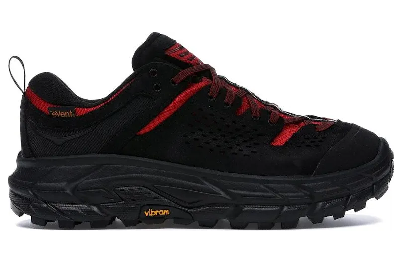 Hoka One One Tor Ultra Low Engineered Garments Black Red
