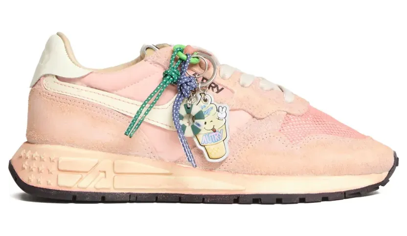 Autry Reelwind Sneakers aus Wildleder – Rosa (WSLWYS02)